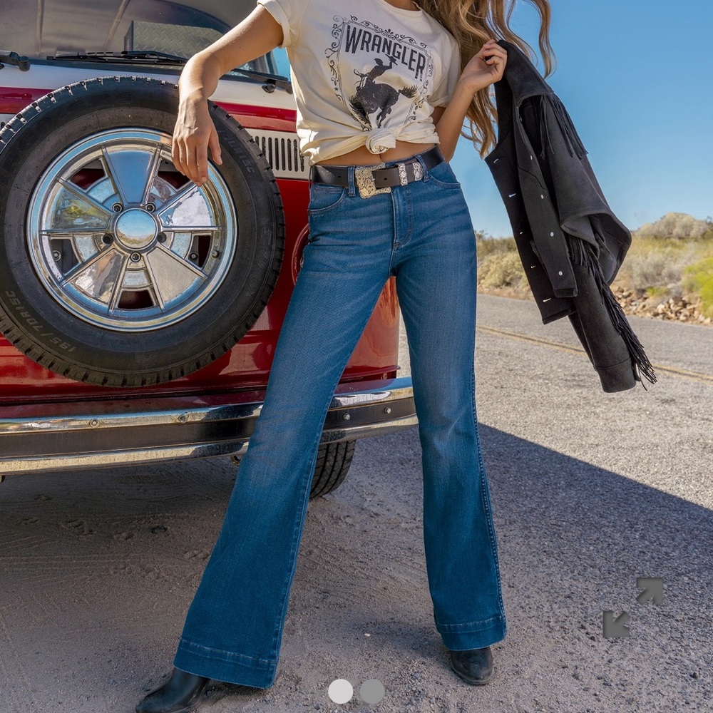 Wrangler Retro Hi rise trouser - 27 x 32